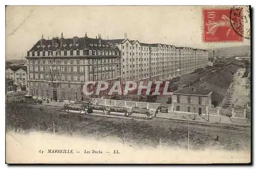 Cartes postales Marseille les Docks