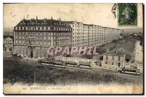 Cartes postales Marseille les Docks