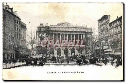 Ansichtskarte AK Marseille Le Palais de la Bourse