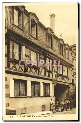 Cartes postales Riquewihr Maison Jean Preiss