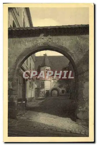 Ansichtskarte AK Riquewihr La Cour des Berckheim