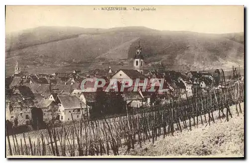 Cartes postales Riquewihr Vue generale