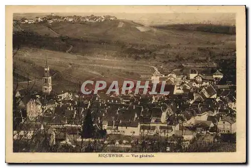 Cartes postales Riquewihr Vue generale