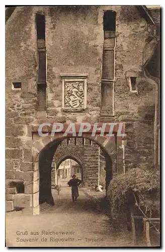 Cartes postales Souvenir de Riquewihr Torpartie