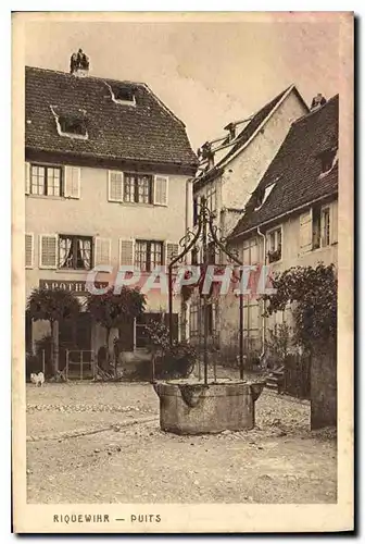 Cartes postales Riquewihr Puits