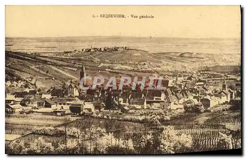 Cartes postales Riquewihr Vue generale