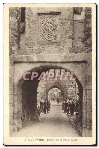 Cartes postales Riquewihr Entree de la Porte Haute