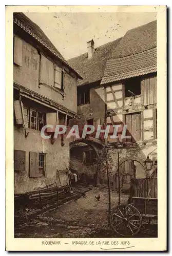 Cartes postales Riquewihr Impasse de la Rue des Juifs