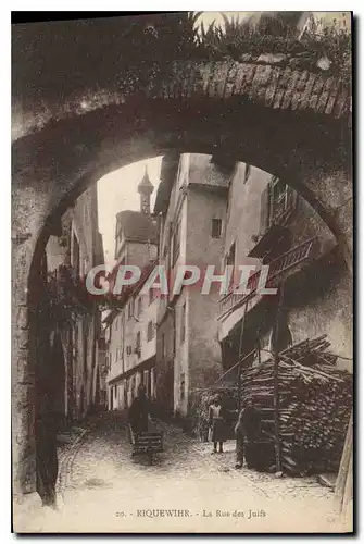 Cartes postales Riquewihr Rue des Juifs