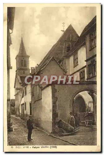 Cartes postales Riquewihr Maison Woelflin