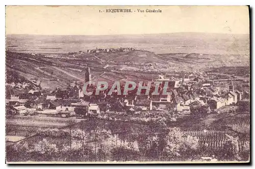 Cartes postales Riquewihr Vue generale