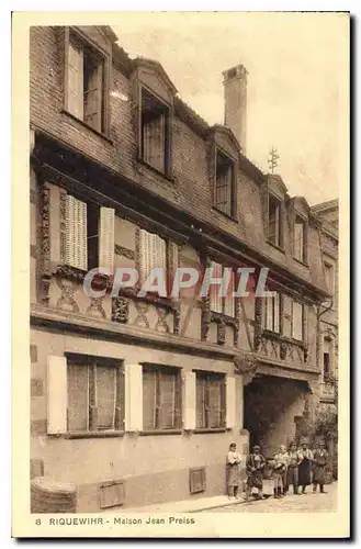 Cartes postales Riquewihr Maison Jean Preiss