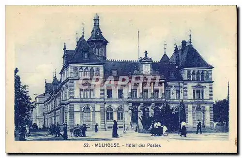 Cartes postales Mulhouse Hotel des Postes