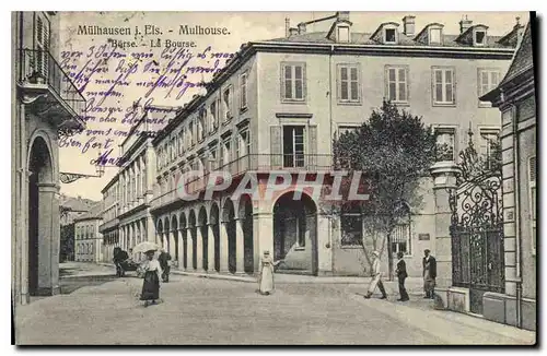 Cartes postales Mulhouse La Bourse