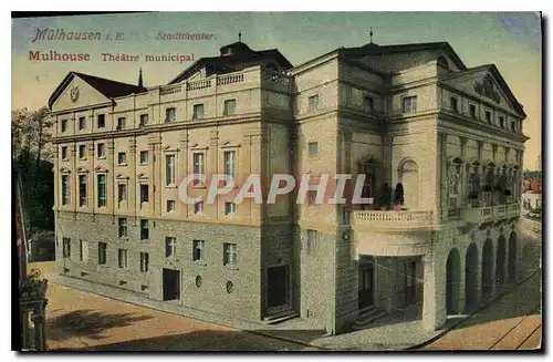 Cartes postales Mulhouse Theatre municipal