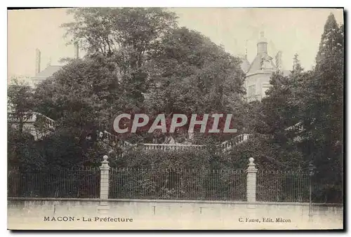 Cartes postales Macon la Prefecture