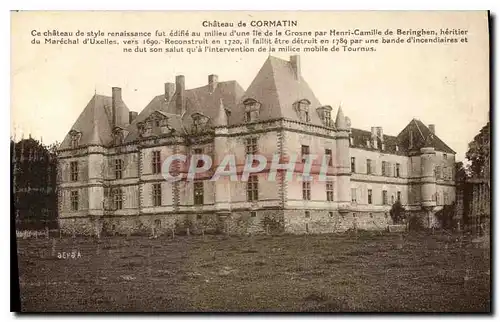 Ansichtskarte AK Chateau de Cormatin