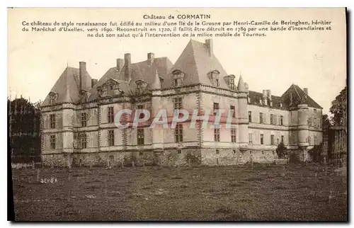Cartes postales Chateau de Cormatin