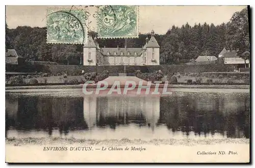 Ansichtskarte AK Environs d'Autun Le Chateau de Montjeu