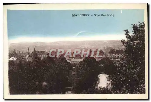 Cartes postales Marcigny Vue generale