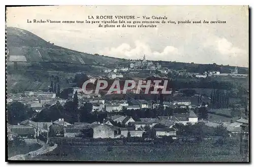 Cartes postales La Roche Vineuse Vue generale