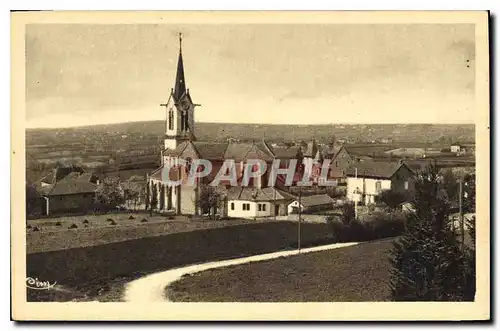 Ansichtskarte AK St Igny de Roche S et L L'Eglise et le Chateau