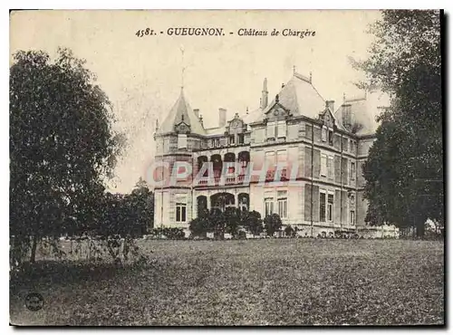 Cartes postales Gueugnon Chateau de Chargere