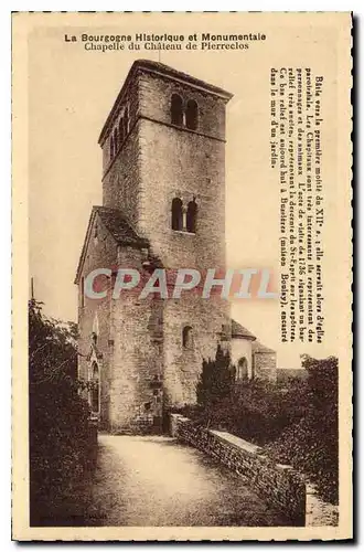 Ansichtskarte AK Chapelle du Chateau de Pierreclos