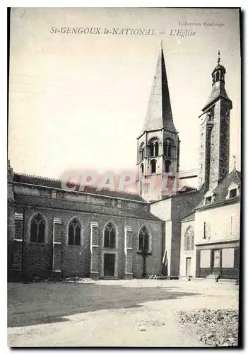 Ansichtskarte AK Gengoux le National L'Eglise