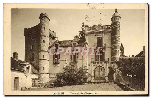 Cartes postales Jambles Chateau de Charnailles