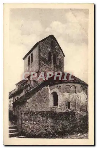 Ansichtskarte AK Le Maconnais Illustre Eglise de Besanceuil XII siecle sous le vocable de St Denis