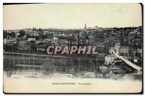 Cartes postales Saint Christophe Vue generale