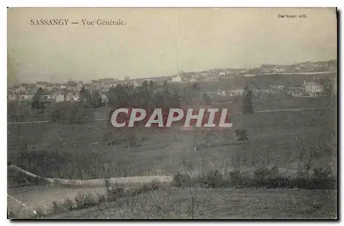 Cartes postales Sassangy Vue generale