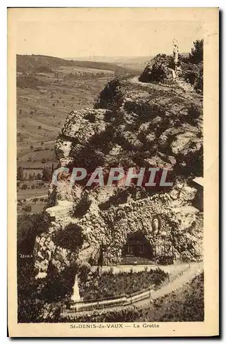 Cartes postales St Denis de Vaux La Grotte