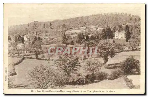 Cartes postales Le Comelle sous Beuvray S et L Vue generale sur la Garde