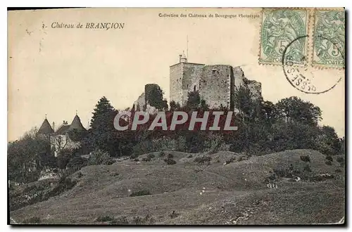 Cartes postales Chateau de Brancion