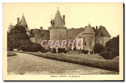Cartes postales Chateau d'Epiry St Emiland