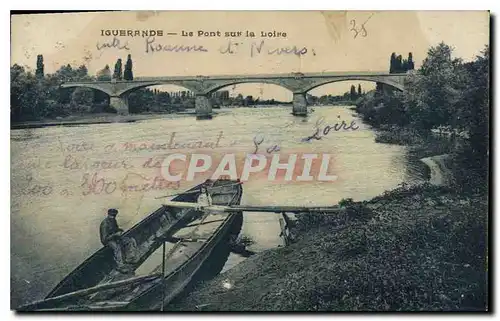 Ansichtskarte AK Iguerande Le Pont sur La Loire