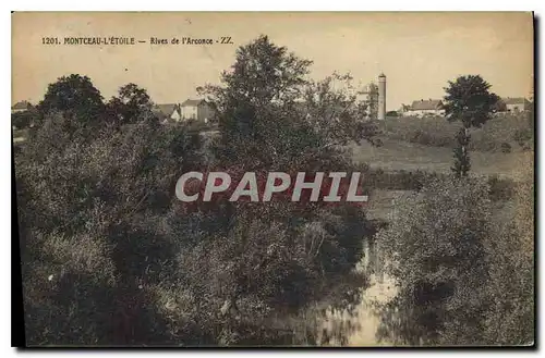 Ansichtskarte AK Montceau l'Etoile Rives de l'Arconce