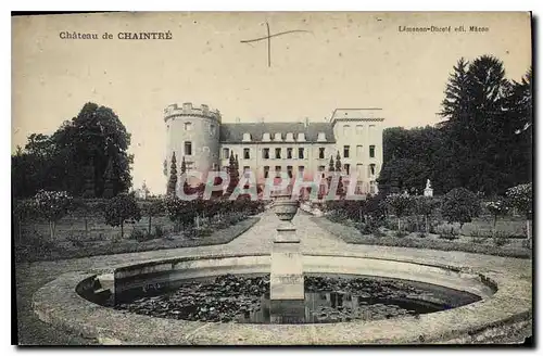 Ansichtskarte AK Chateau de Chaintre