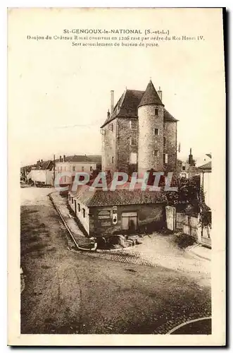 Cartes postales St Gengoux le National S et L