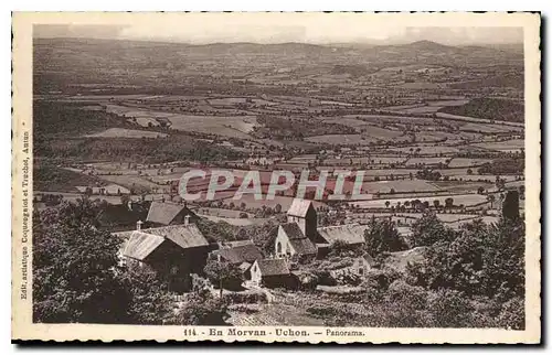 Ansichtskarte AK En Morvan Uchon Panorama