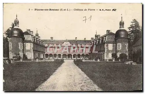 Cartes postales Pierre en Bresse S et L Chateau de Pierre