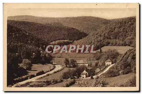 Ansichtskarte AK La Vallee de la Canche Aux Viollots Route d'Autun a Chateau Chinon entre la Selle et Roussillon