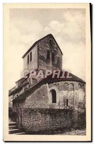 Ansichtskarte AK Le Maconnais Illustre Eglise de Besanceuil XII siecle sous le vocable de St Denis