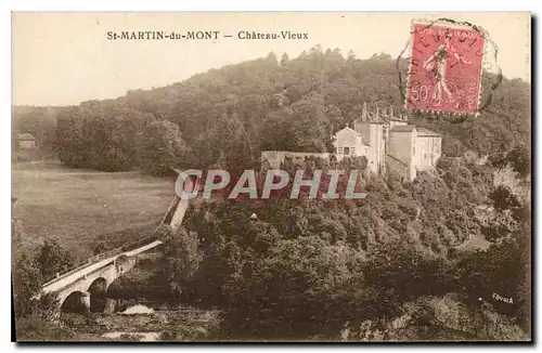 Cartes postales St Martin du Mont Chateau Vieux