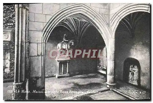 Cartes postales Le Mans Maison dite la Reine Berengere Le cloitre