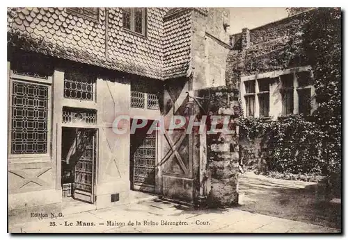 Cartes postales Le Mans Maison de la Reine Berengere