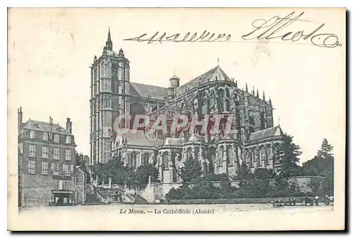 Cartes postales Le Mans La Cathedrale Abside