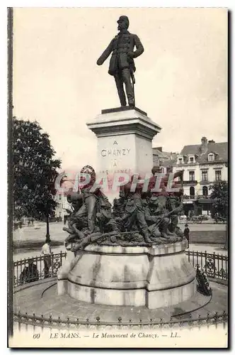 Ansichtskarte AK Le Mans Le Monument de Chanzy